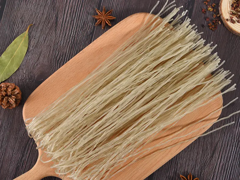 500g Bundled Sweet Potato Broad Noodles